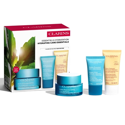 CLARINS SET HYDRAESSENTIEL DAYCREAM MASKFOAM CLEANSER